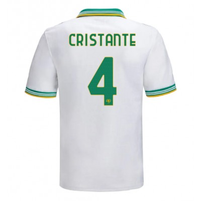 Moški Nogometni dresi AS Roma Bryan Cristante #4 Tretji 2025-26 Kratek Rokav Moški Nogometni dresi AS Roma Bryan Cristante #4 Tretji 2025-26 Kratek Rokav